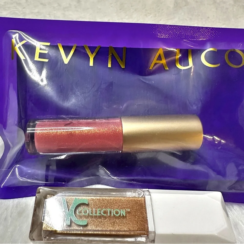 NEW Kevyn Aucoin Molten Gems Liquid Lipstick & YC Liquid Highlighter Bundle